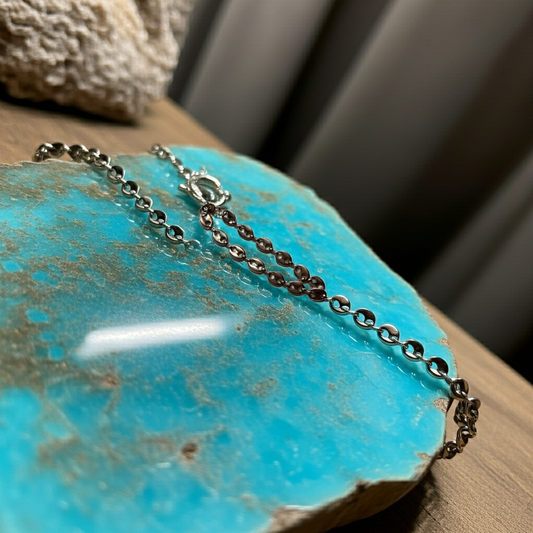 7" Mariner Silver Link Bracelet