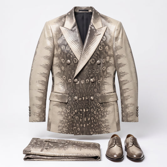 Men's Lizard Skin Suit