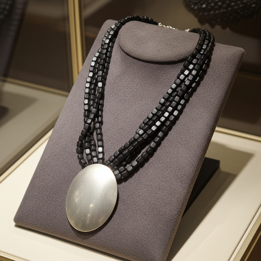 Vintage Ben-Amun sea shell pendant necklace