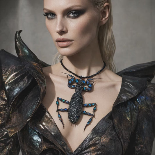 Custom Design Ethically Sourced Gemstone Insect Jewelry: A Fusion of Art, Ethics, and Nature