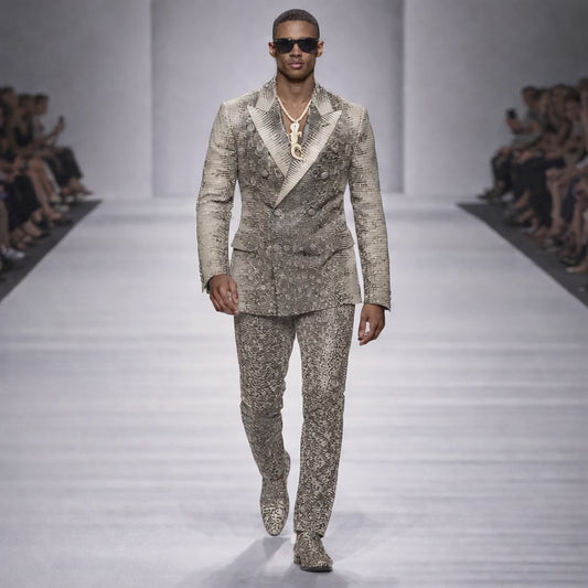 Men's Lizard Skin Suit